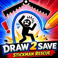 Play Draw 2 Save: Stickman Rescue